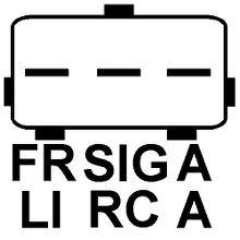 Alternátor FORD Focus, C-MAX, 63377421, 4M5T-10300-LA, 101210-0921, 12V/105A - Image 3